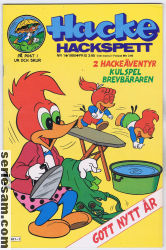 Hacke Hackspett 1980 nr 1 omslag serier