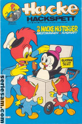 Hacke Hackspett 1981 nr 6 omslag serier