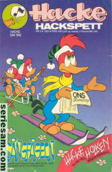 Hacke Hackspett 1982 nr 2 omslag serier Hacke Hackspett 1982 nr 2 omslag serier