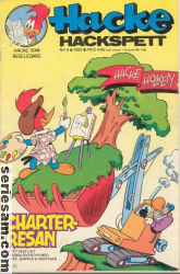 Hacke Hackspett 1982 nr 6 omslag serier Hacke Hackspett 1982 nr 6 omslag serier