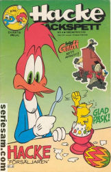 Hacke Hackspett 1983 nr 4 omslag serier Hacke Hackspett 1983 nr 4 omslag serier