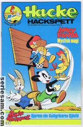 Hacke Hackspett 1985 nr 9 omslag serier Hacke Hackspett 1985 nr 9 omslag serier