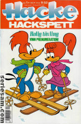 Hacke Hackspett 1989 nr 1 omslag serier