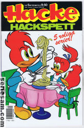 Hacke Hackspett 1989 nr 5 omslag serier