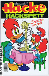Hacke Hackspett 1989 nr 5 omslag serier Hacke Hackspett 1989 nr 5 omslag serier