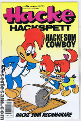 Hacke Hackspett 1989 nr 6 omslag serier