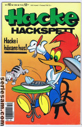 Hacke Hackspett 1990 nr 10 omslag serier