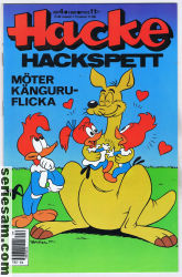 Hacke Hackspett 1990 nr 4 omslag serier