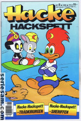 Hacke Hackspett 1990 nr 5 omslag serier