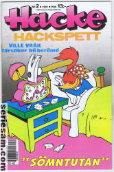 Hacke Hackspett 1991 nr 2 omslag serier