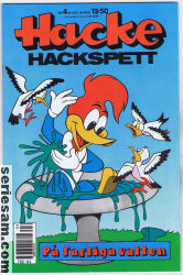 Hacke Hackspett 1991 nr 4 omslag serier