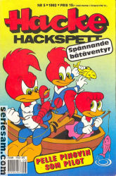 Hacke Hackspett 1992 nr 5 omslag serier Hacke Hackspett 1992 nr 5 omslag serier