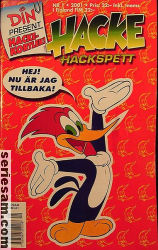 Hacke Hackspett 2001 nr 1 omslag serier