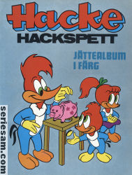 Hacke Hackspett jättealbum 1973 nr 2 omslag serier