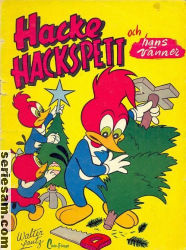 Hacke Hackspett jul 1956 omslag serier