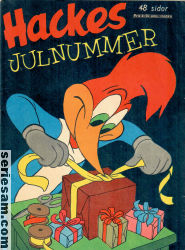 Hacke Hackspett jul 1960 omslag serier Hacke Hackspett jul 1960 omslag serier