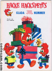 Hacke Hackspett jul 1961 omslag serier Hacke Hackspett jul 1961 omslag serier