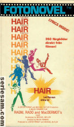 Hair The Film fotonovel 1979 omslag serier