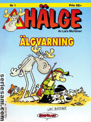 Hälge julalbum 1992 nr 1 omslag serier