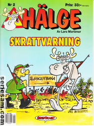 Hälge julalbum 1993 nr 2 omslag serier