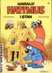 Harald Hattmus 1987 nr 1 omslag serier Harald Hattmus 1987 nr 1 omslag serier