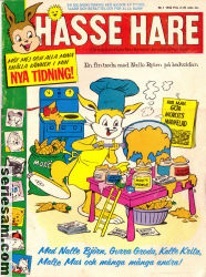 Hasse Hare 1965 nr 1 omslag serier
