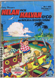 Helan och Halvan & CO 1975 nr 1 omslag serier