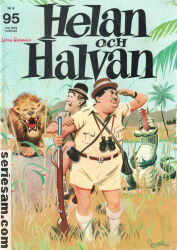 Helan och Halvan 1964 nr 6 omslag serier