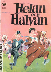 Helan och Halvan 1964 nr 7 omslag serier