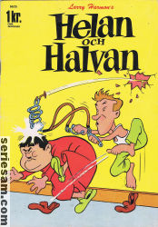 Helan och Halvan 1965 nr 25 omslag serier