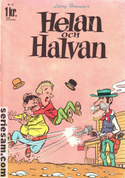 Helan och Halvan 1966 nr 27 omslag serier