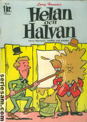 Helan och Halvan 1966 nr 34 omslag serier
