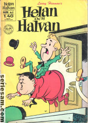 Helan och Halvan 1967 nr 47 omslag serier