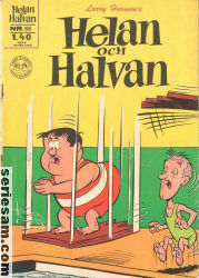 Helan och Halvan 1969 nr 66 omslag serier