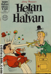 Helan och Halvan 1969 nr 69 omslag serier