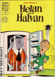 Helan och Halvan 1969 nr 70 omslag serier