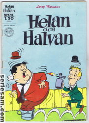 Helan och Halvan 1969 nr 72 omslag serier