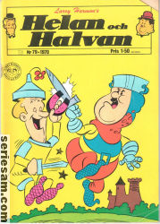 Helan och Halvan 1970 nr 79 omslag serier Helan och Halvan 1970 nr 79 omslag serier