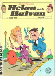 Helan och Halvan 1970 nr 80 omslag serier Helan och Halvan 1970 nr 80 omslag serier