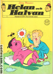 Helan och Halvan 1970 nr 83 omslag serier