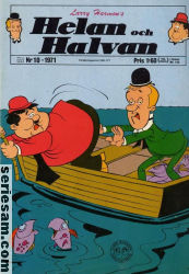 Helan och Halvan 1971 nr 10 omslag serier Helan och Halvan 1971 nr 10 omslag serier