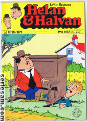 Helan och Halvan 1971 nr 19 omslag serier Helan och Halvan 1971 nr 19 omslag serier
