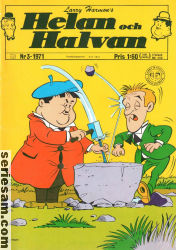 Helan och Halvan 1971 nr 3 omslag serier Helan och Halvan 1971 nr 3 omslag serier