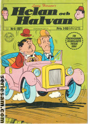 Helan och Halvan 1971 nr 4 omslag serier