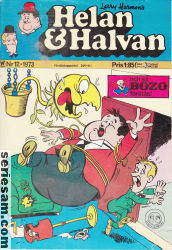 Helan och Halvan 1973 nr 12 omslag serier Helan och Halvan 1973 nr 12 omslag serier