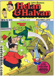 Helan och Halvan 1973 nr 15 omslag serier Helan och Halvan 1973 nr 15 omslag serier
