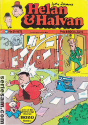 Helan och Halvan 1973 nr 21 omslag serier Helan och Halvan 1973 nr 21 omslag serier