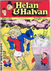 Helan och Halvan 1973 nr 5 omslag serier Helan och Halvan 1973 nr 5 omslag serier