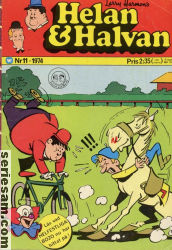 Helan och Halvan 1974 nr 11 omslag serier Helan och Halvan 1974 nr 11 omslag serier