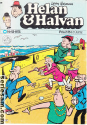 Helan och Halvan 1975 nr 12 omslag serier Helan och Halvan 1975 nr 12 omslag serier